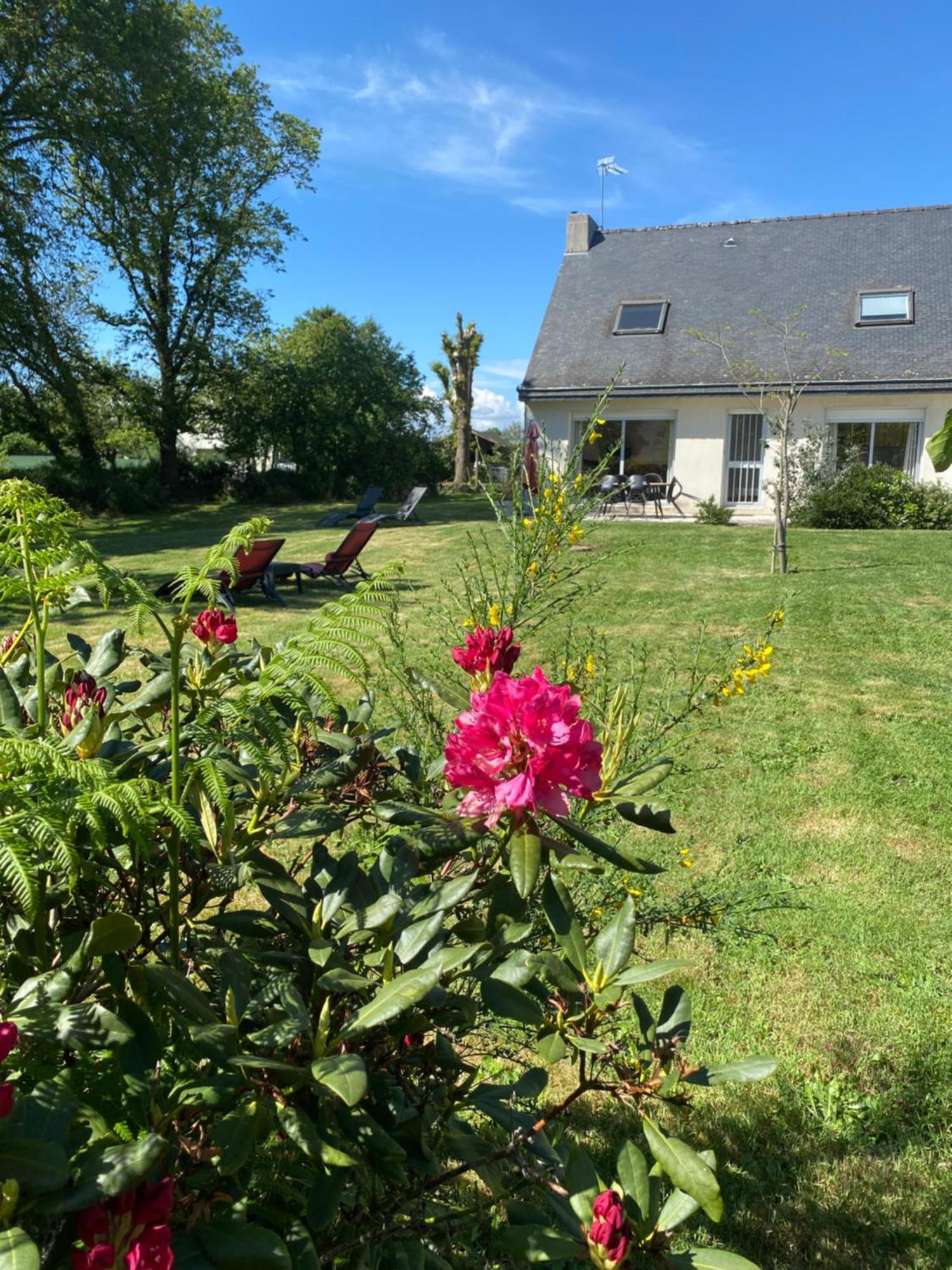 Terre D'Ajoncs Villa Saint Philibert Bagian luar foto